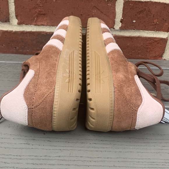 adidas Originals Brown Suede Sneakers - Picture 10 of 12